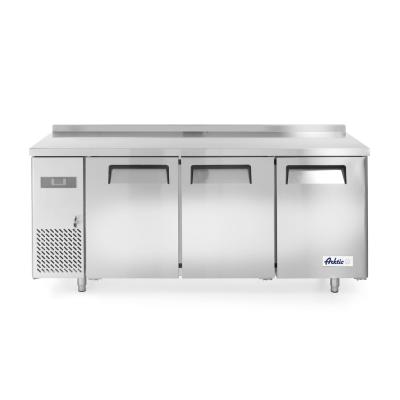 Třídveřový chladicí stůl s postranními jednotkami, Arktic, Kitchen Line, 291L, 230V/270W, 1800x600x(H)886mm | 233382